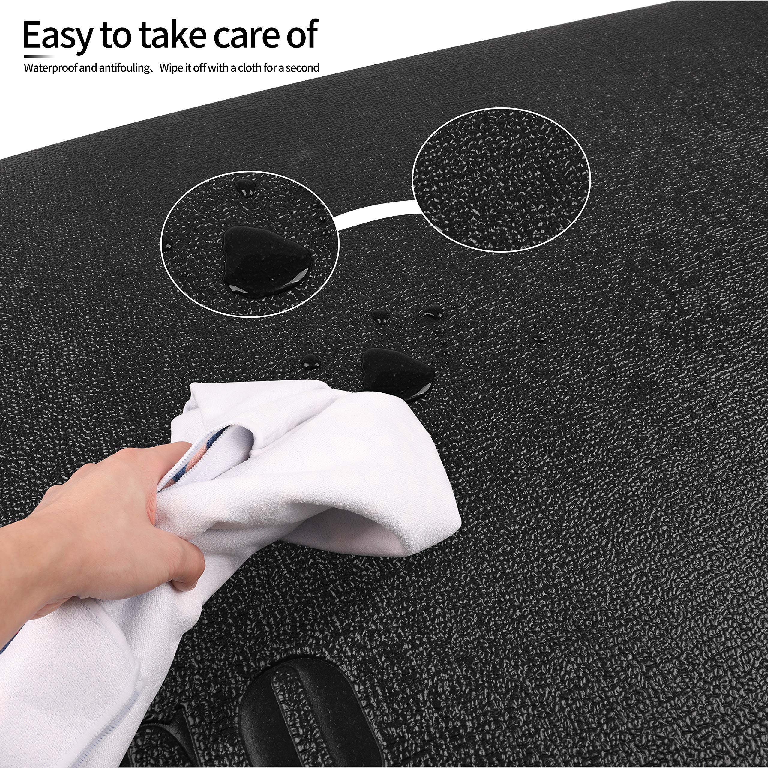 OGOGO Treadmill mat - Exercise Equipment mat for Home Workout， Spin Bike mat use On Hardwood Floors and Carpet Protection
