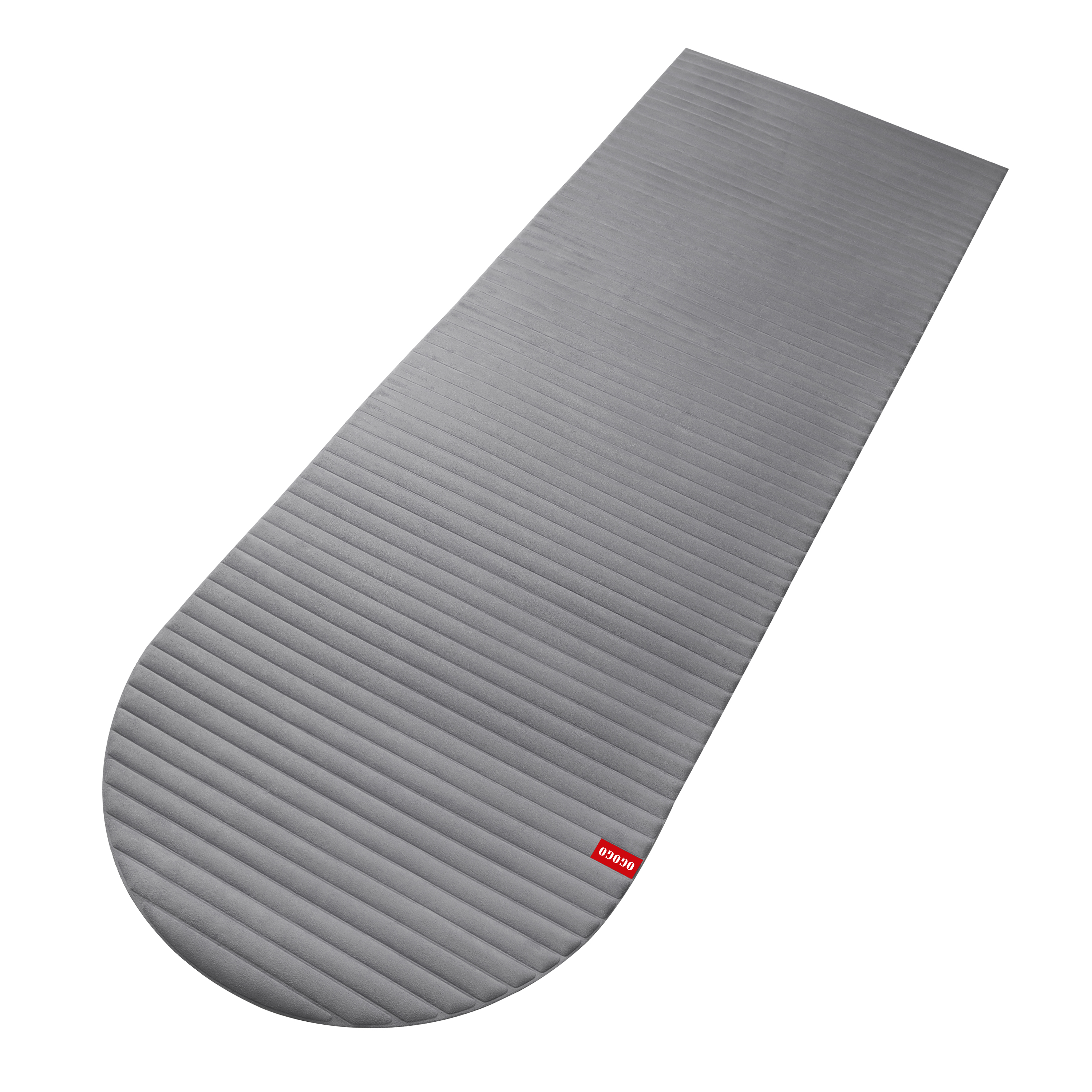 OGOGO Yoga Mat with Suede Finish, Extra Long and Wide 74 x 26 x 1/3 Thick POE Material, Wavy Texture Non-Slip Design, Reinforced Edges, Includes Carrying Strap