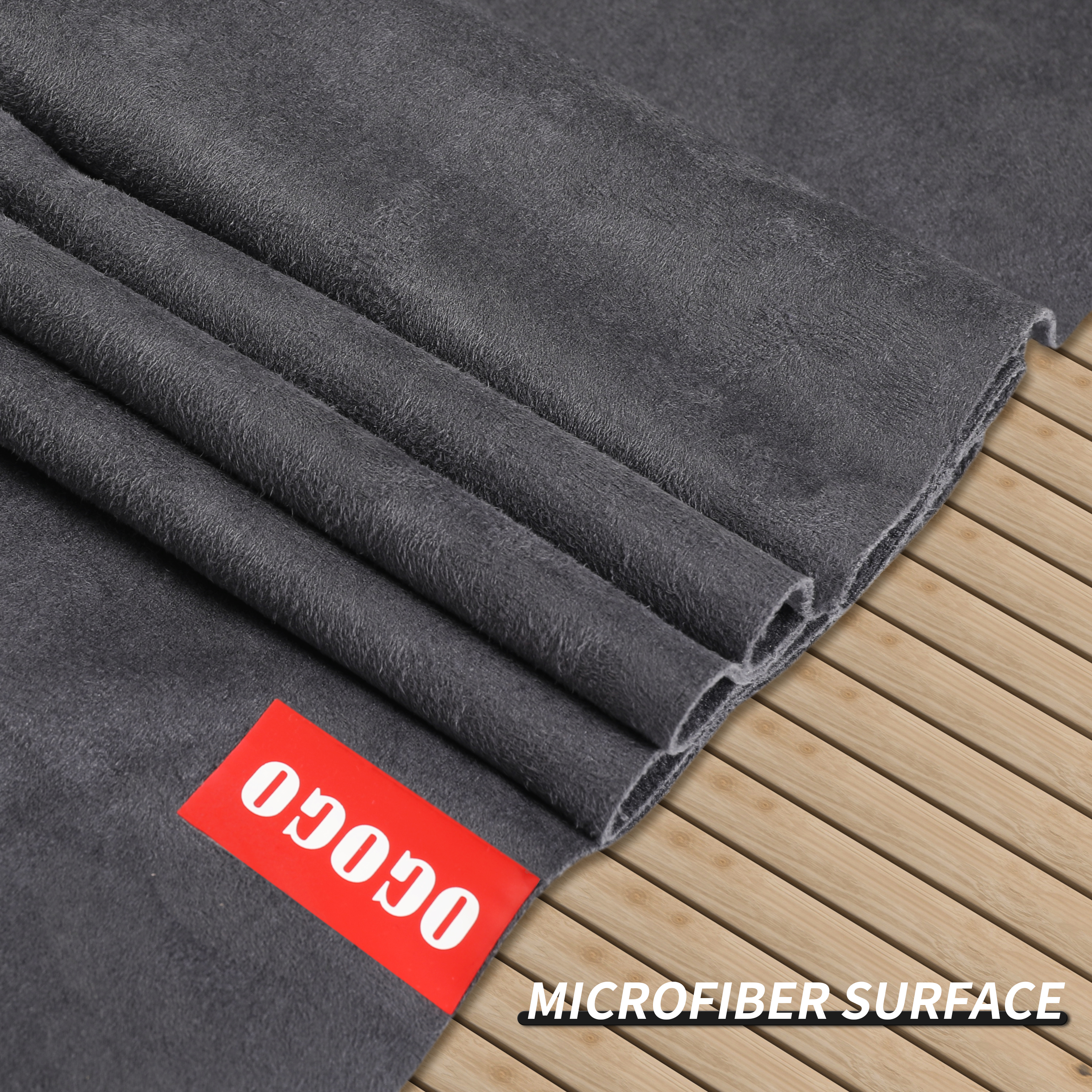 OGOGO Premium Microfiber and Suede Yoga Towel - Super Absorbent, Anti-Slip, Versatile for Yoga, Pilates, Exercise, Travel
